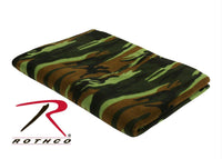 Rothco Camo Fleece Blanket