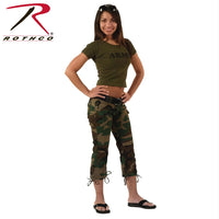 Rothco Womens Camo Capri Pants