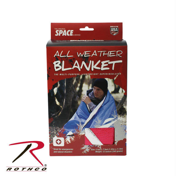 Rothco Red All Weather Survival Blanket