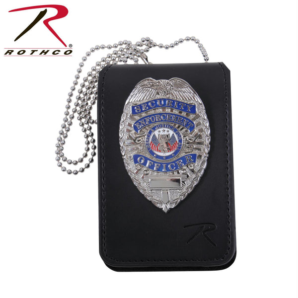 Rothco Universal Leather Badge & ID Holder