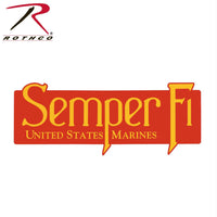 Rothco U.S.M.C. Semper Fi Bumper Sticker