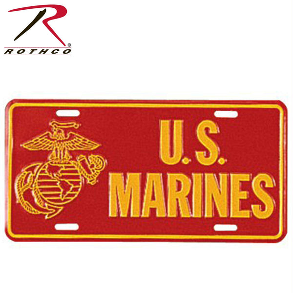 Rothco US Marines License Plate