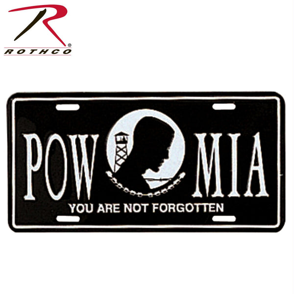 Rothco POW-MIA License Plate