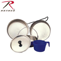 Rothco 5 Piece Stainless Steel Mess Kit