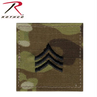 Official U.S. Made Embroidered Rank Insignia - Sergeant