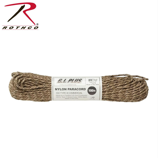 Rothco Nylon Camo Paracord