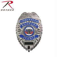 Rothco Deluxe "Concealed Weapons Permit" Badge