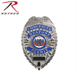 Rothco Deluxe "Concealed Weapons Permit" Badge