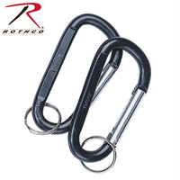 Rothco Jumbo 80mm Carabiner With Key Ring