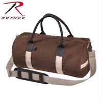 Rothco 19" Canvas & Leather Gym Bag