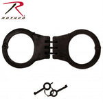 Rothco Deluxe Hinged Handcuffs / Nickel Plated