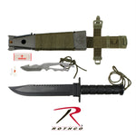 Rothco Deluxe Jungle Survival Kit Knife