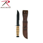 Genuine Ka-Bar USMC Combo Edge Fighting Knife