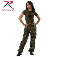 Rothco Womens Camo Vintage Paratrooper Fatigue Pants