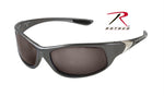 Rothco 0.25 ACP Sunglasses - Gray Frame - Smoke Lens