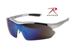 Rothco .357 Magnum Sport Glasses-Silver Frame