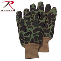 Rothco Camo Jersey Work Gloves