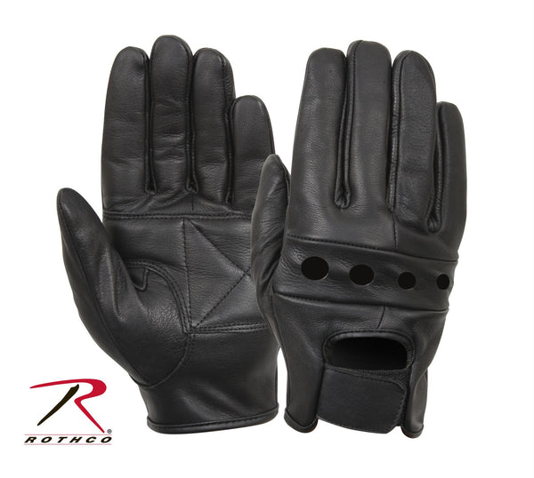 Rothco Leather Motorcycle Gloves