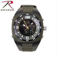 Rothco XLarge Military Style Analog & Digital Display Watch