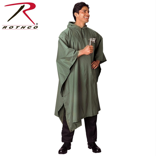 Rothco G.I. Type Military Rip-Stop Poncho