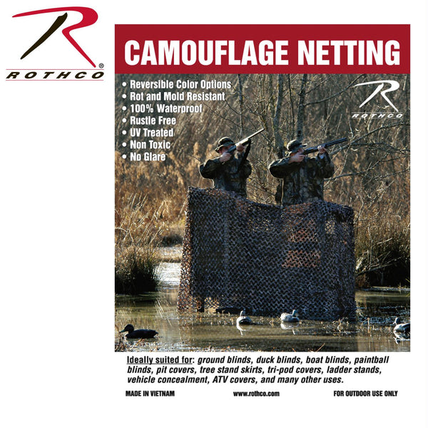 Rothco Military Type Camo Net
