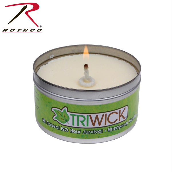 Triwick 120 Hour Survival Candle & Camping Stove