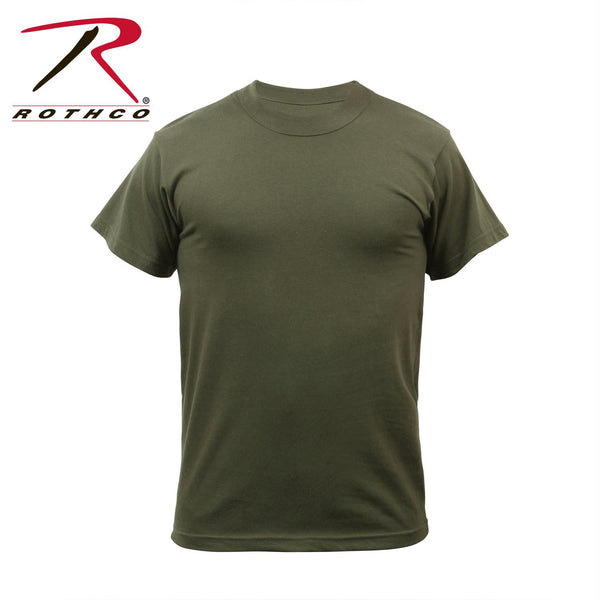 Rothco Solid Color Poly/Cotton Military T-Shirt