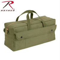 Rothco Canvas Jumbo Tool Bag With Brass Zipper