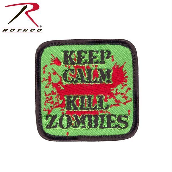Rothco Keep Calm Kill Zombies Morale Patch