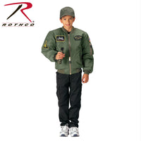Rothco Kids Flight Jacket w/ Patches