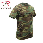 Rothco Childrens Woodland Camo Heavyweight T-Shirt