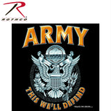 Rothco Black Army Emblem T-Shirt