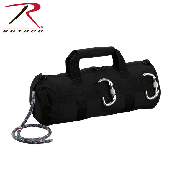 Rothco Black Stealth Rappelling Bag