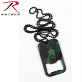 Rothco Dog Tag Bottle Opener w/ Chain
