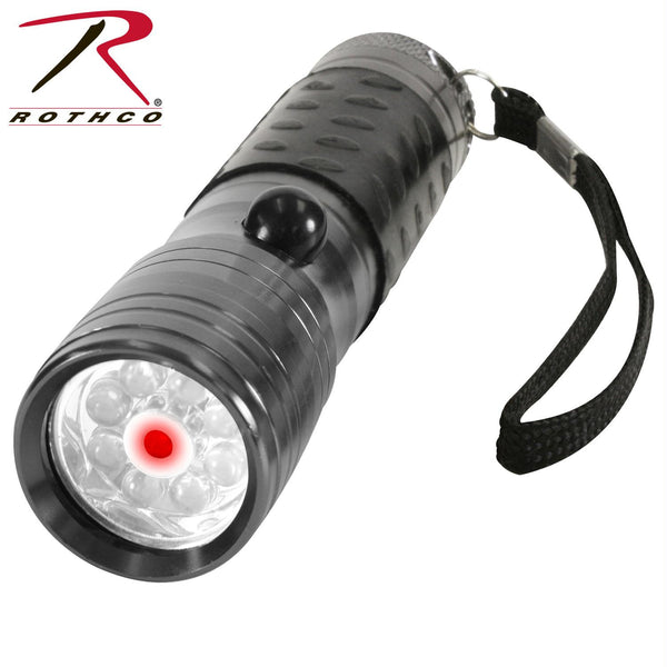 Rothco LED Flashlight w- Red Laser Pointer