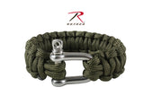 Rothco Paracord Bracelet w/ D-Shackle