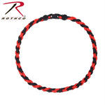 Rothco Thin Red Line Paracord Necklace