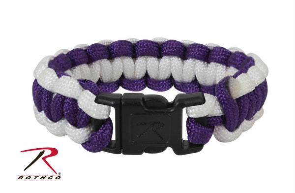 Rothco Two-Tone Paracord Bracelet