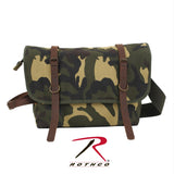 Rothco Vintage Canvas Explorer Shoulder Bag w/ Leather Accents