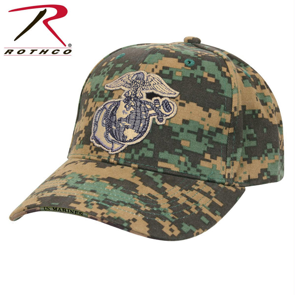 Rothco USMC Globe & Anchor Low Profile Insignia Cap